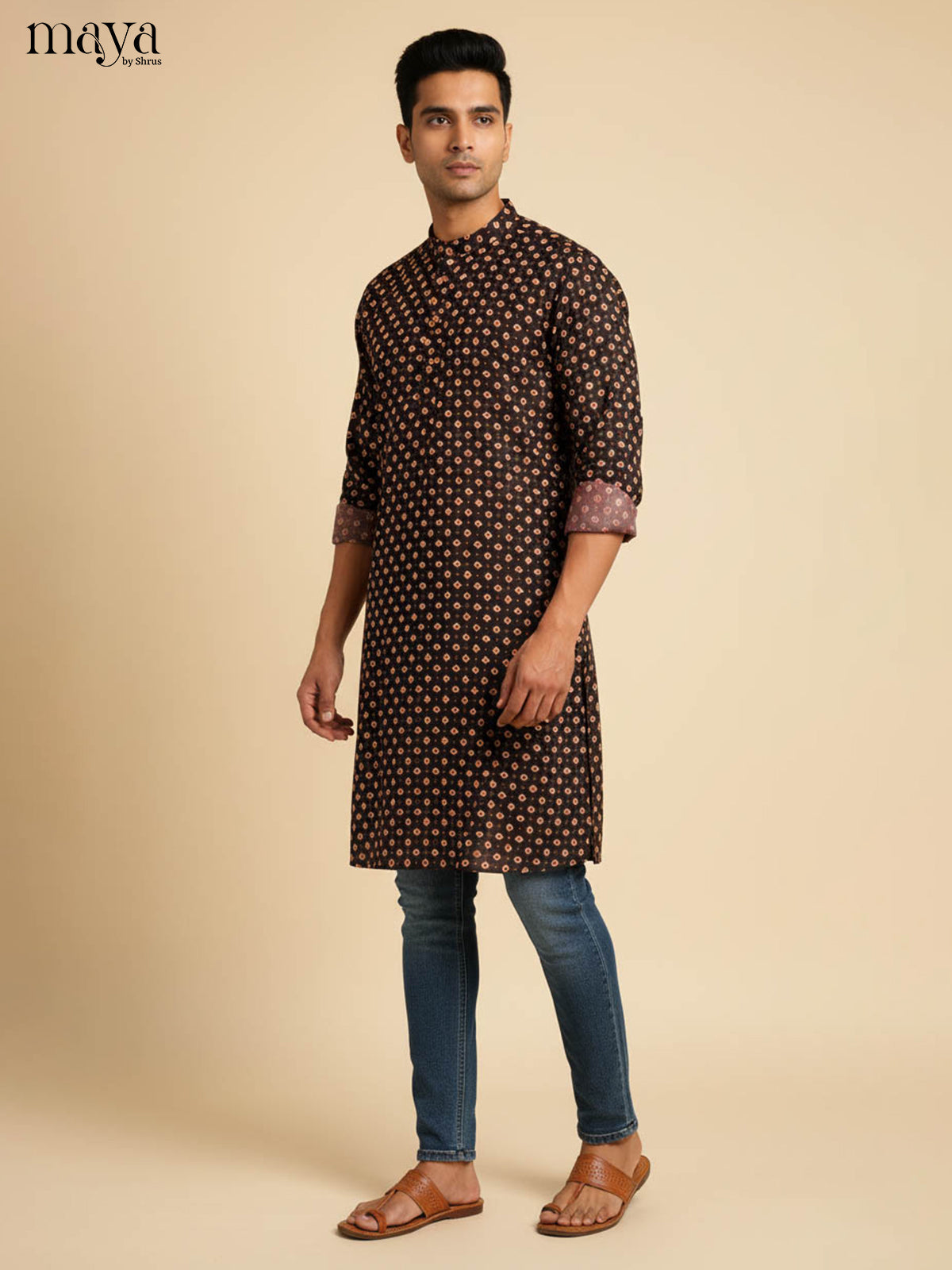 MDJ04052-Readymade Mens Kurta