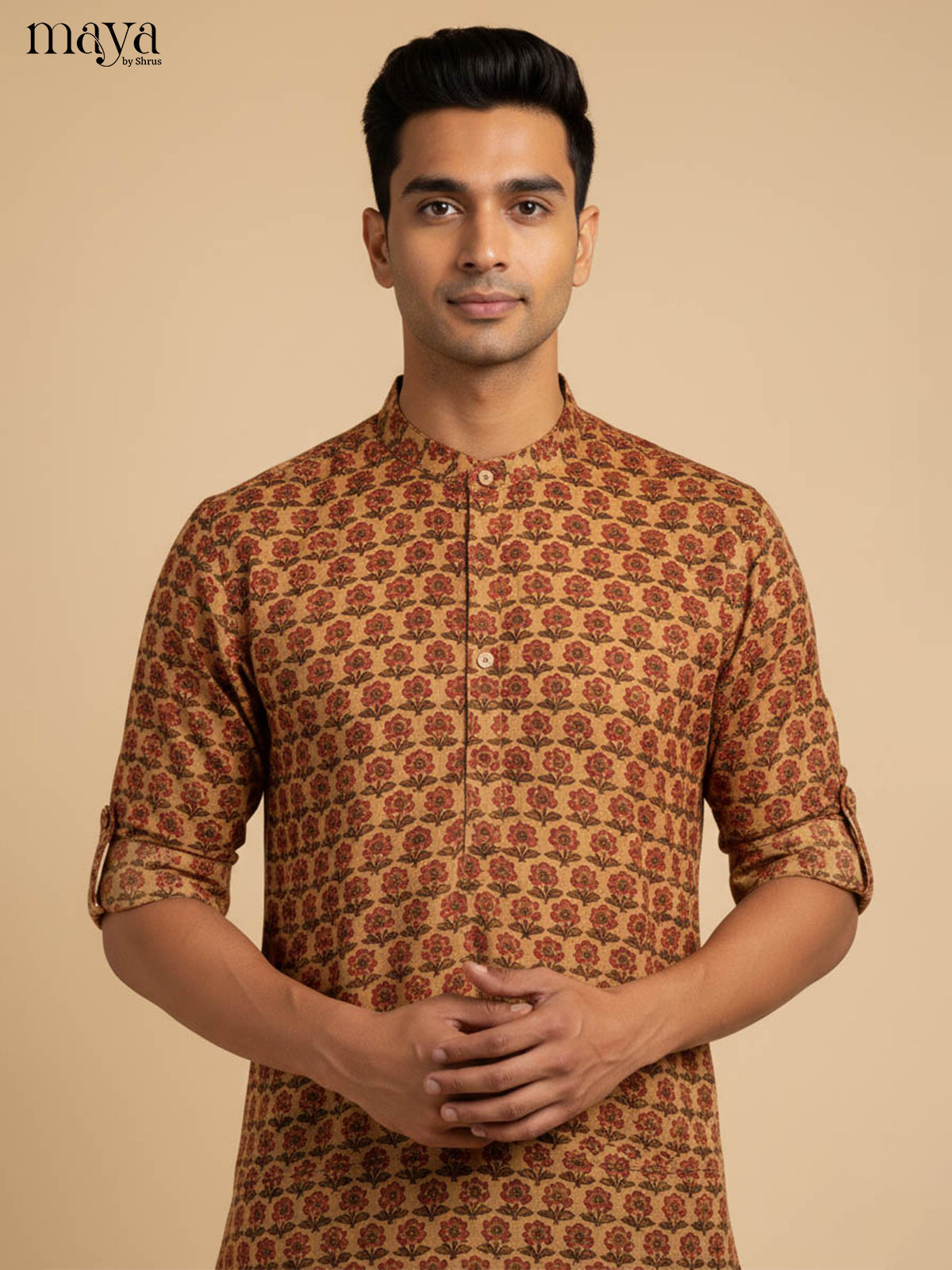 MDJ04055-Readymade Mens Kurta