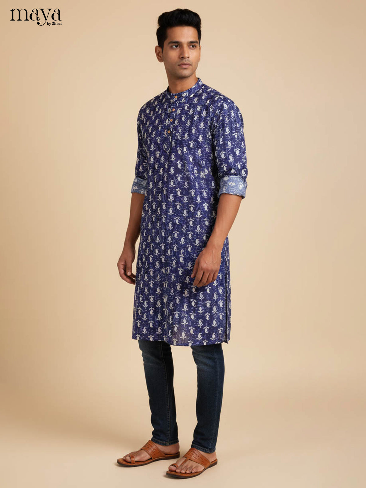 MDJ04065-Readymade Mens Kurta