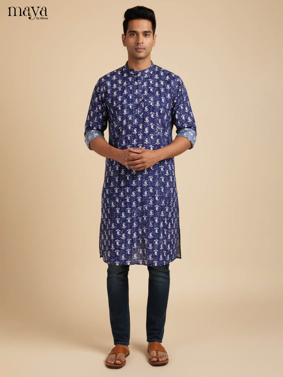 MDJ04065-Readymade Mens Kurta