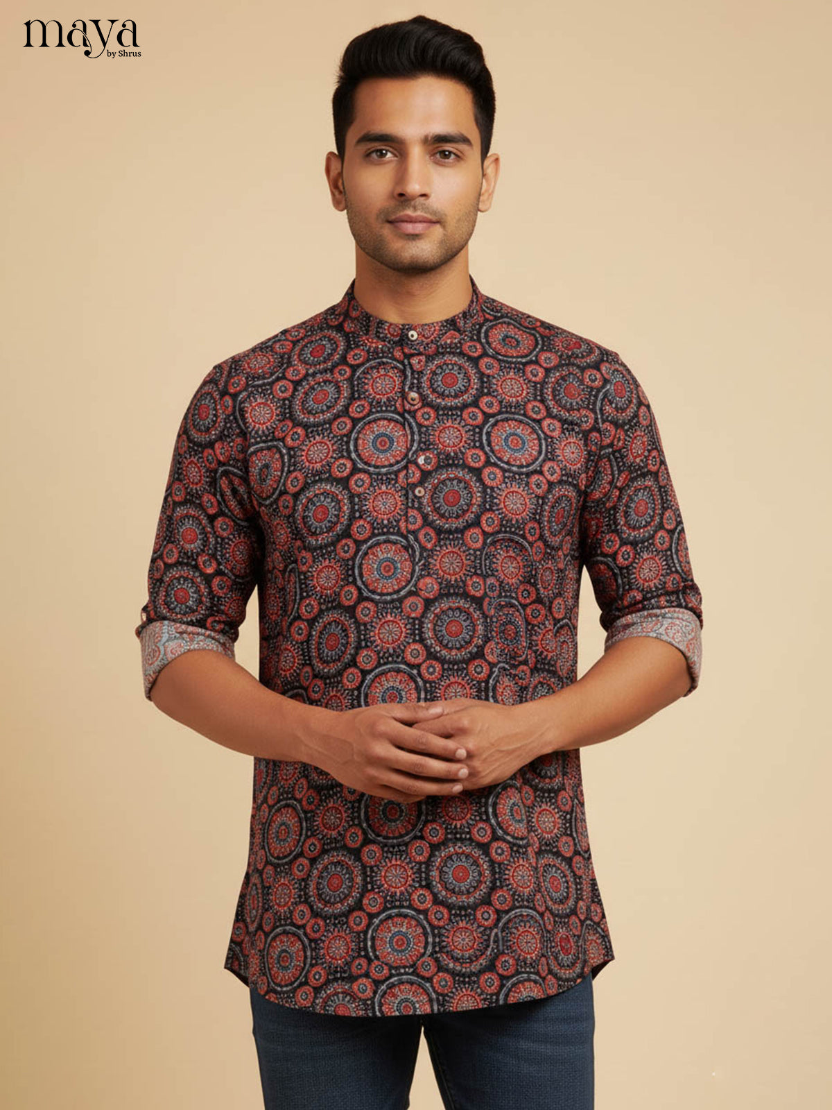 MDJ04069-Readymade Mens Kurta