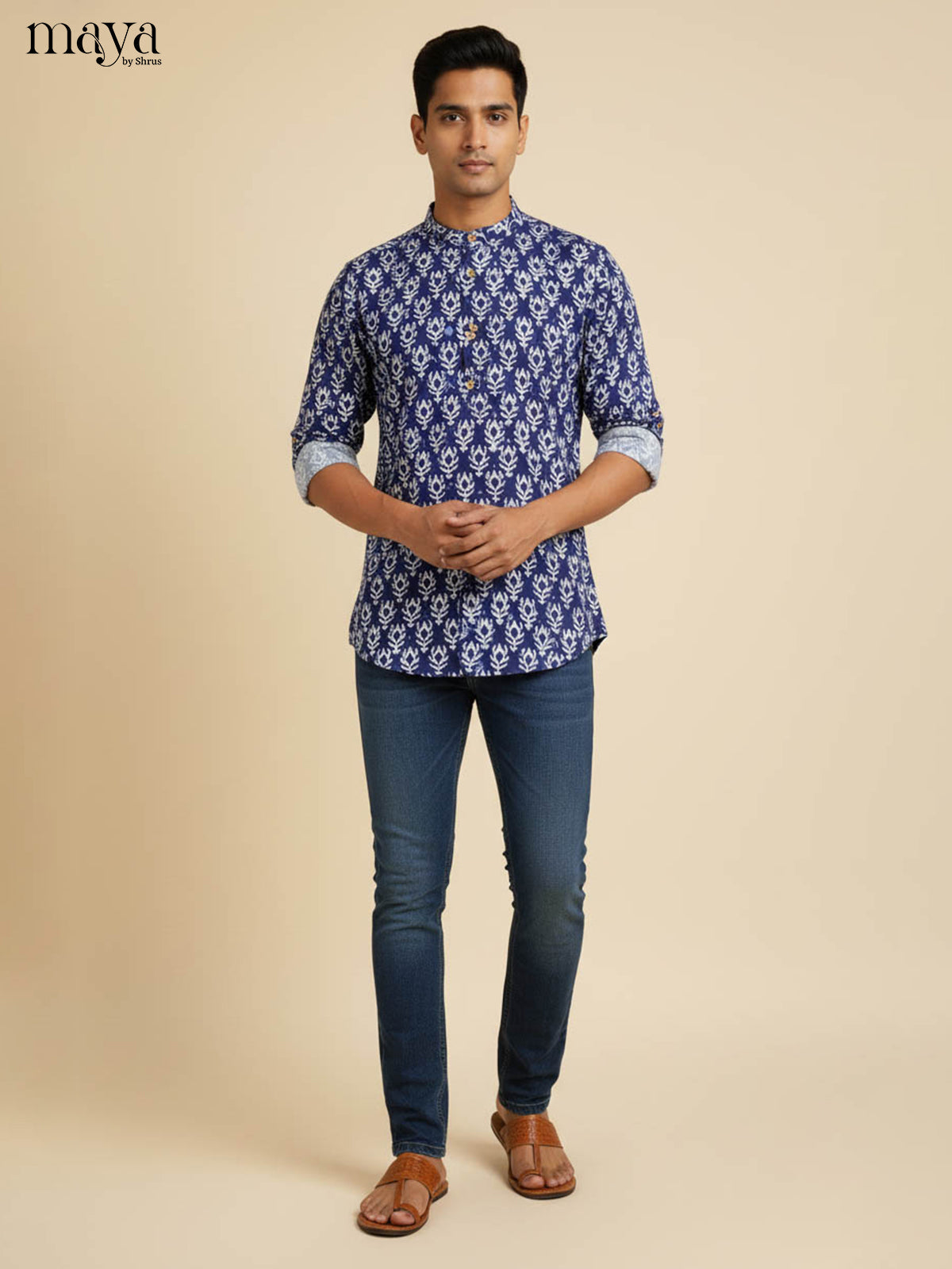 MDJ04072-Readymade Mens Kurta
