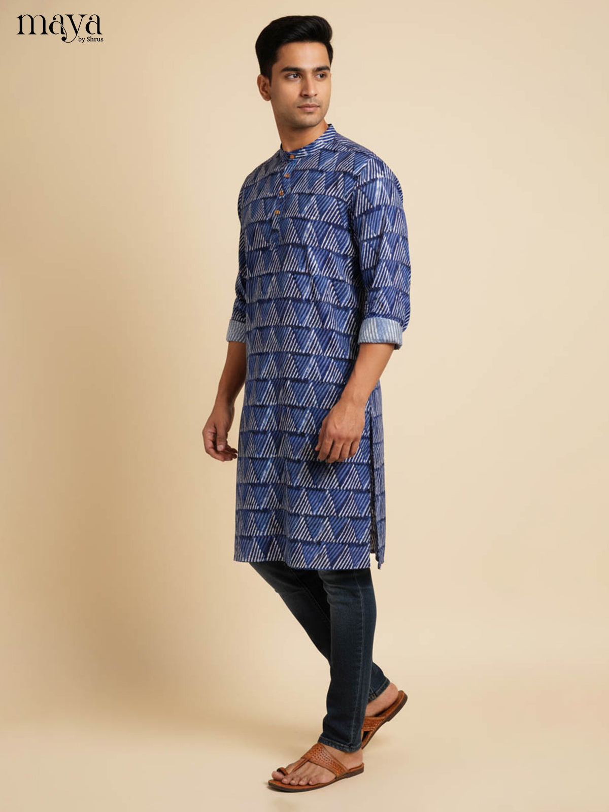 MDJ04078-Readymade Mens Kurta
