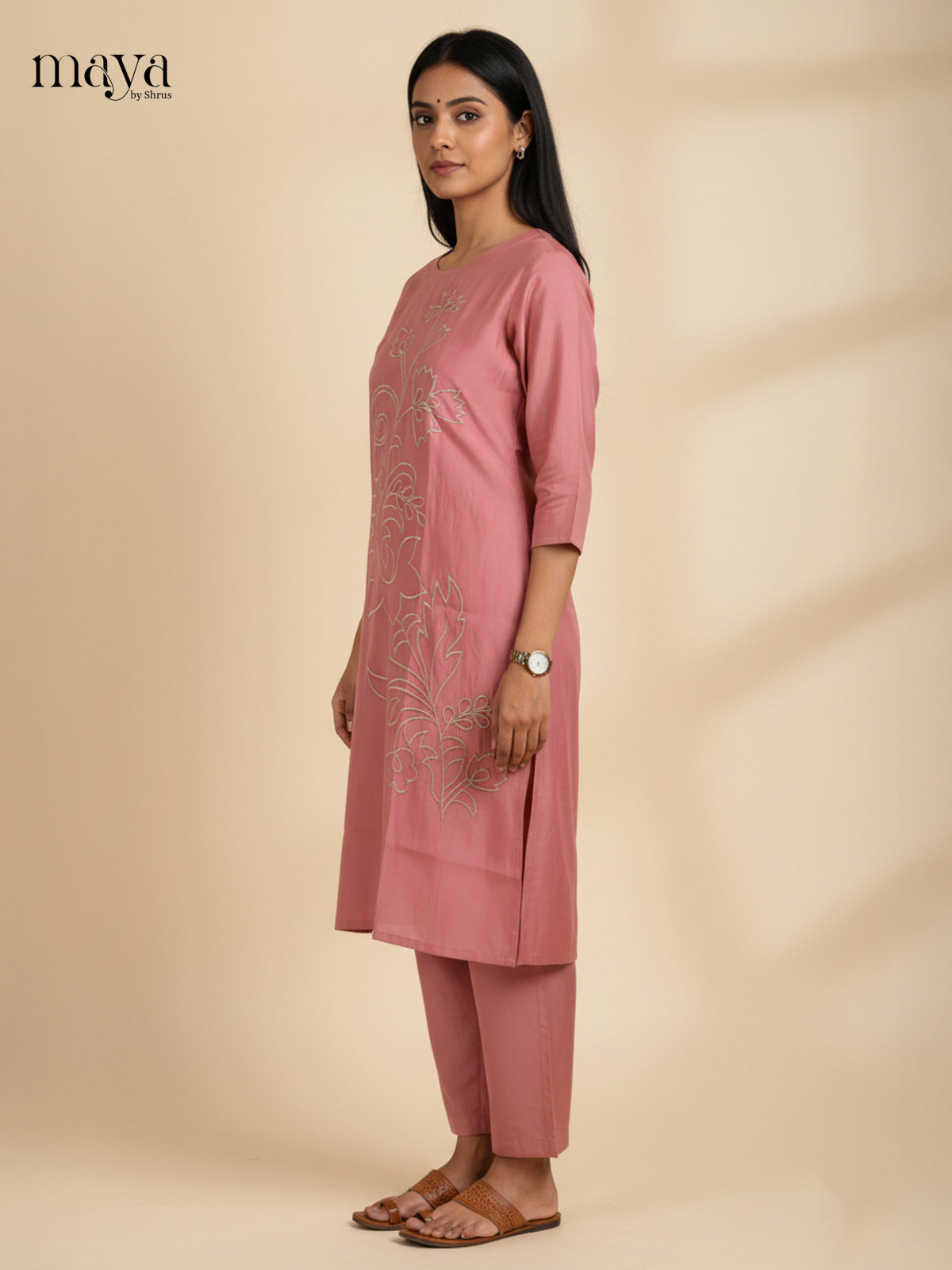 Pink-Readymade 2 Piece Co-ord Set