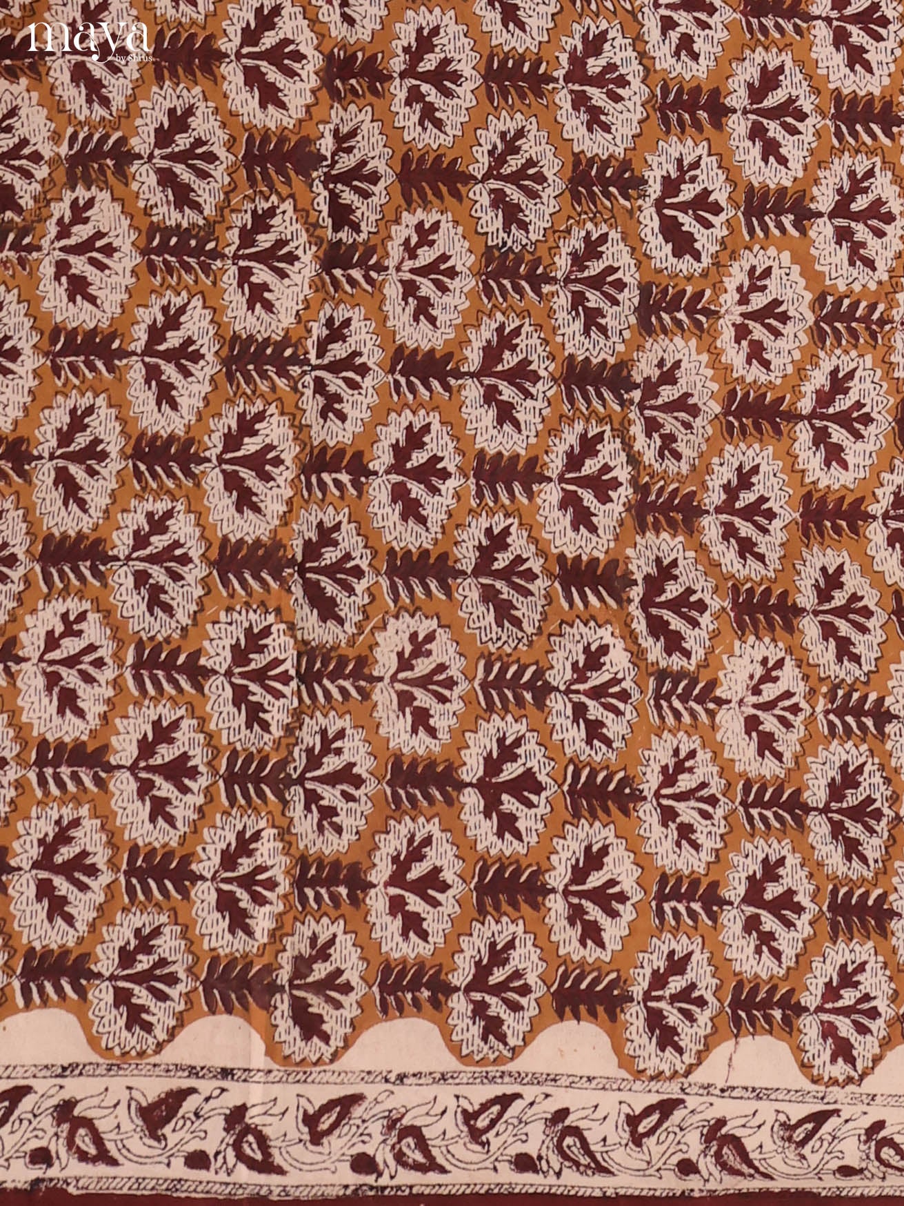 Brown & Maroon -Cotton salwar