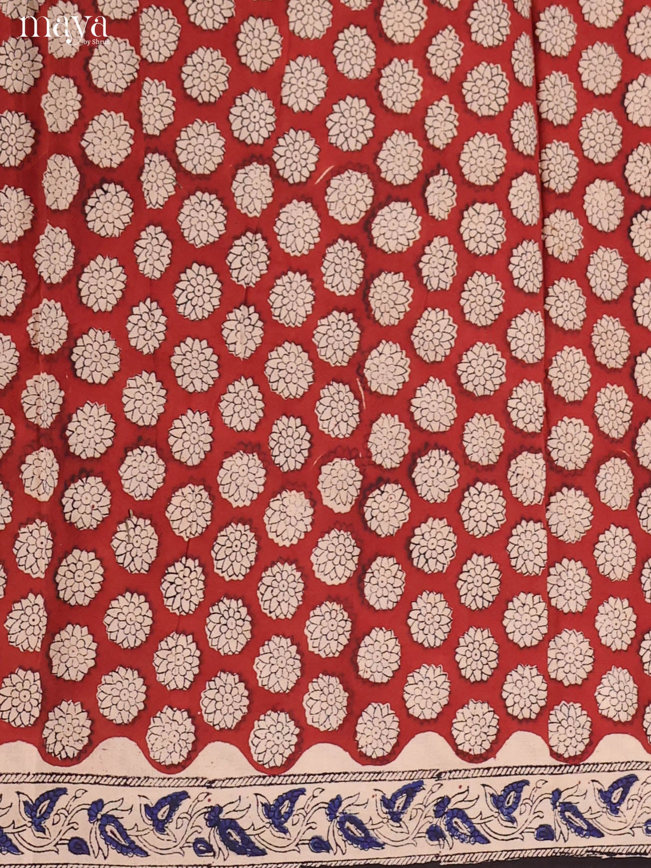 Red & Black -Cotton salwar