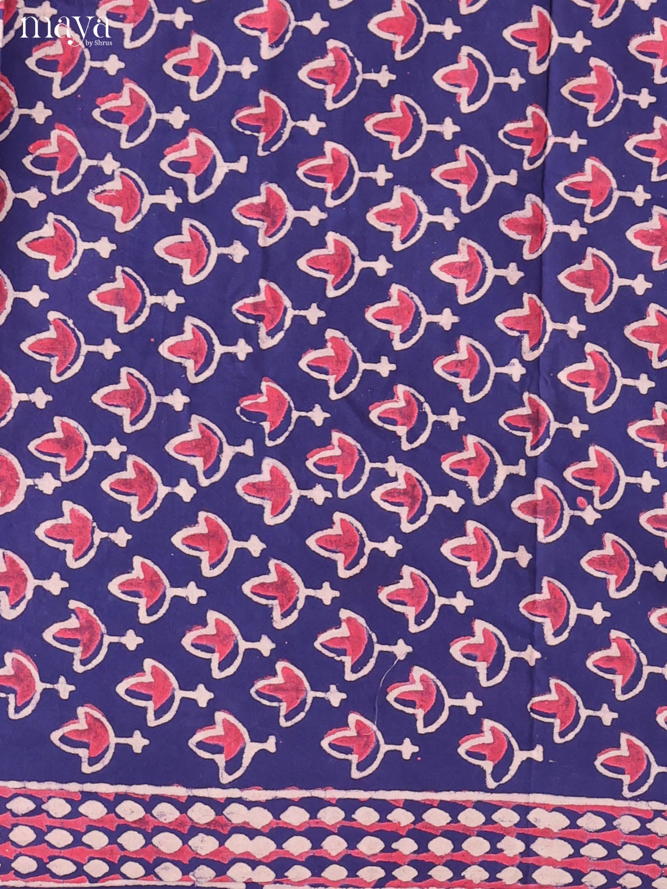 Blue & Pink -Cotton salwar