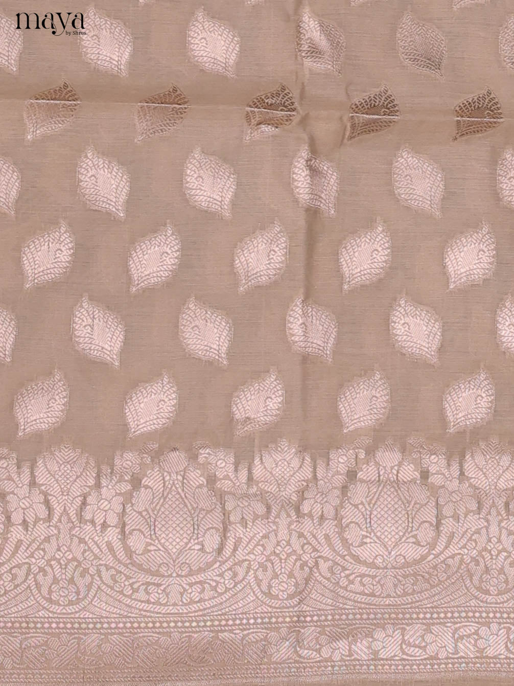 MDJ25080-Semi Tussar Salwar Unstitch