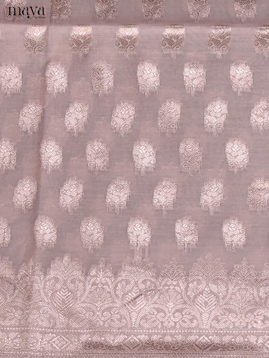 MDJ25081-Semi Tussar Salwar Unstitch