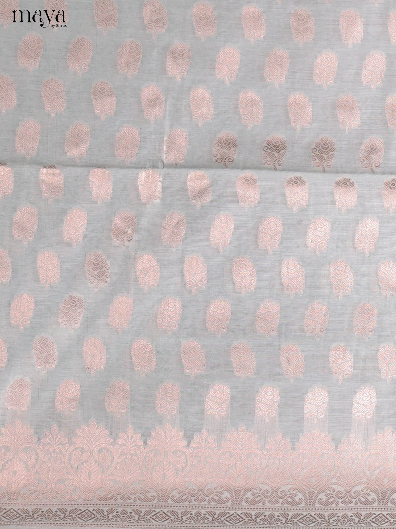 MDJ25085-Semi Tussar Salwar Unstitch