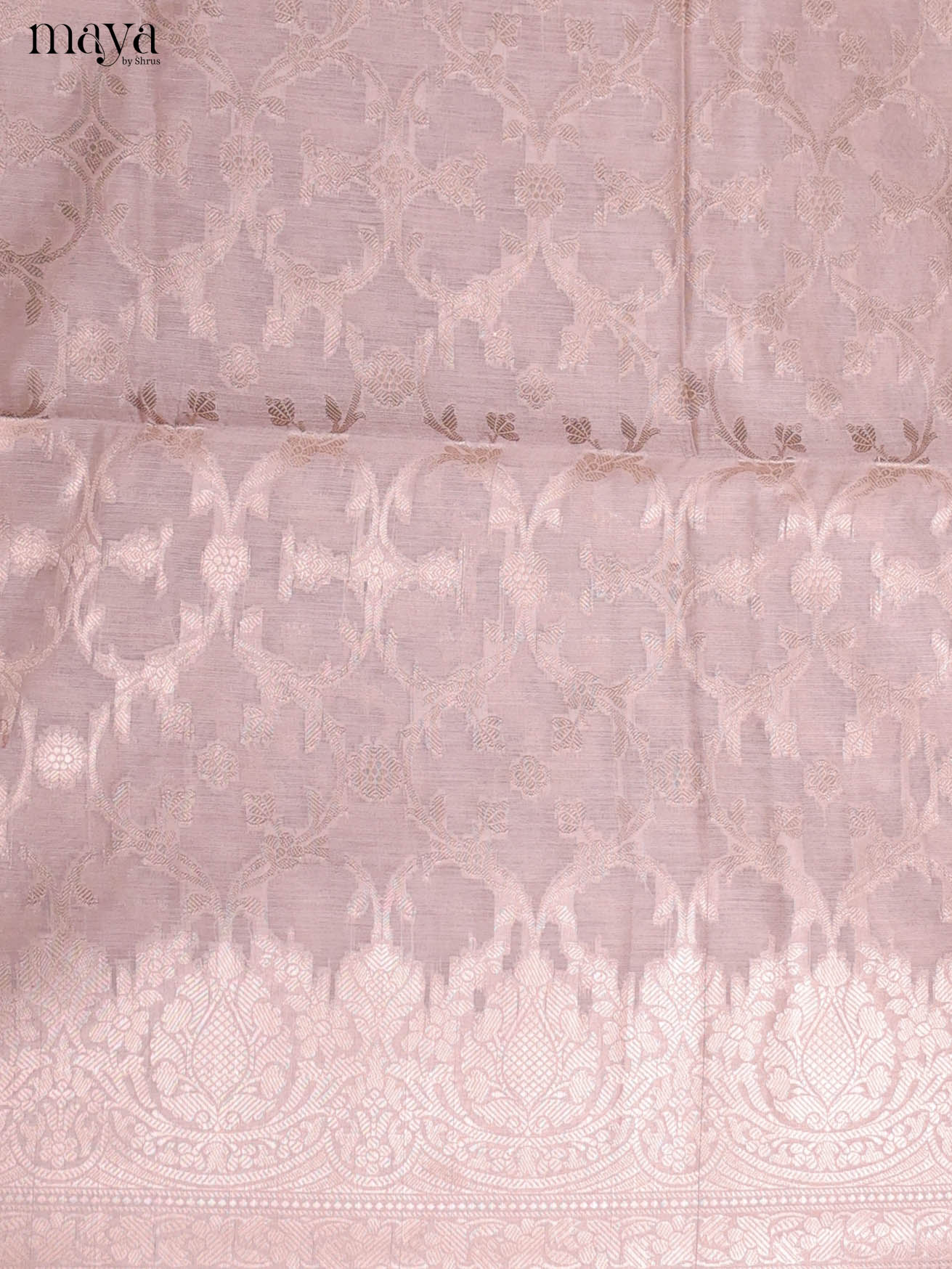 MDJ25086-Semi Tussar Salwar Unstitch