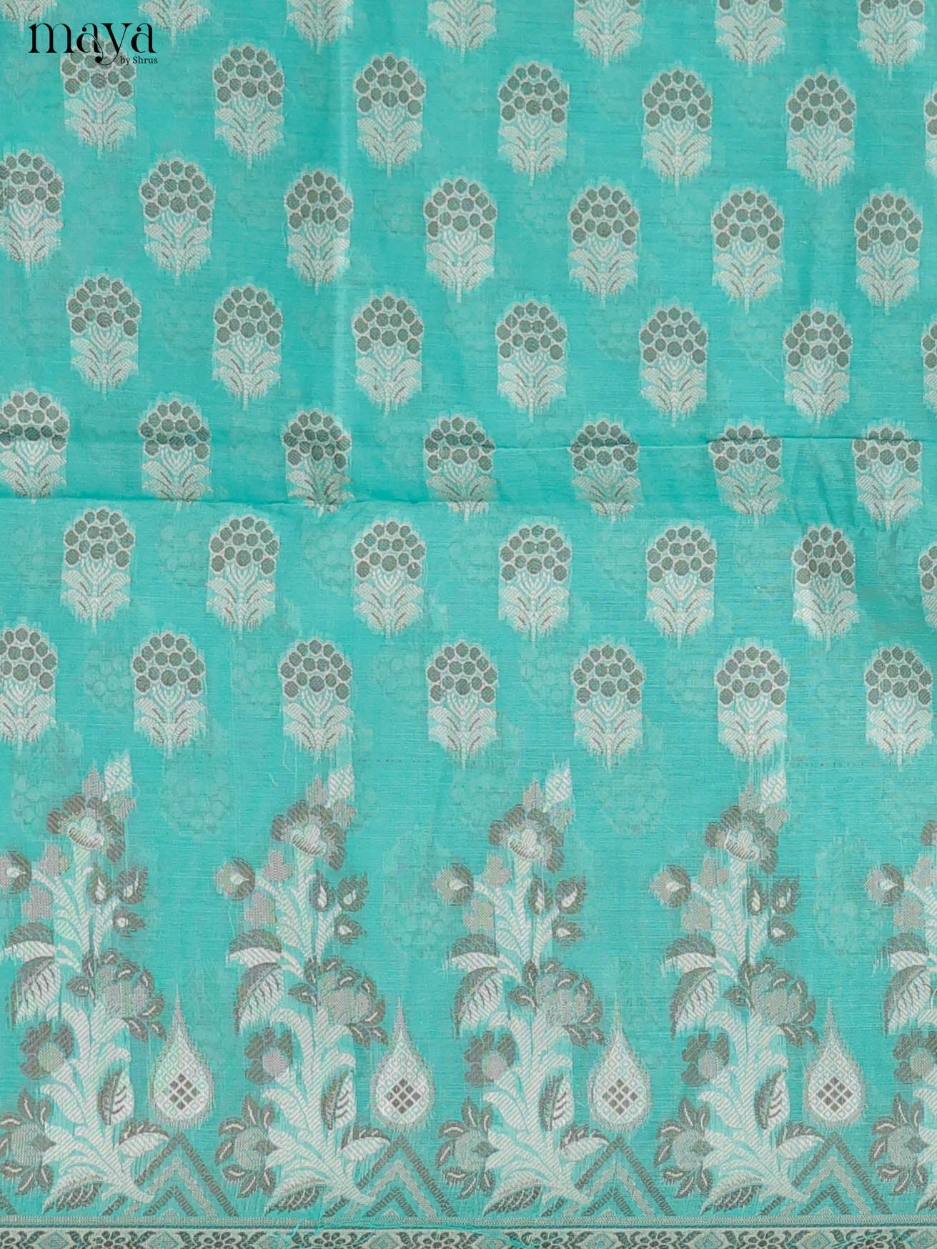 MDJ25099-Semi Tussar Salwar Unstitch