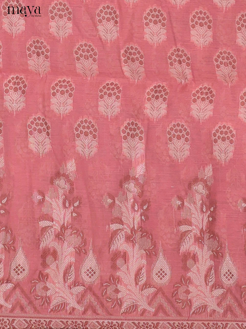 MDJ25100-Semi Tussar Salwar Unstitch