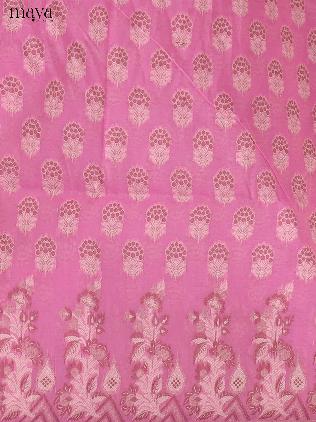 MDJ25102-Semi Tussar Salwar Unstitch