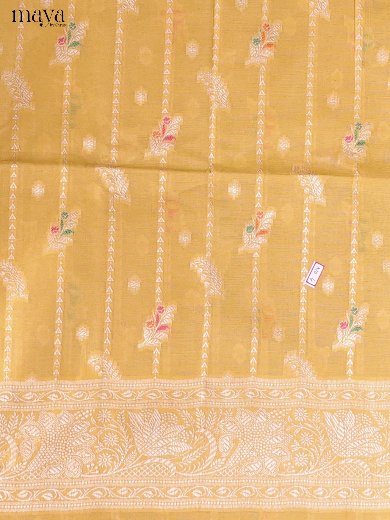 MDJ25112-Semi Tussar Salwar Unstitch