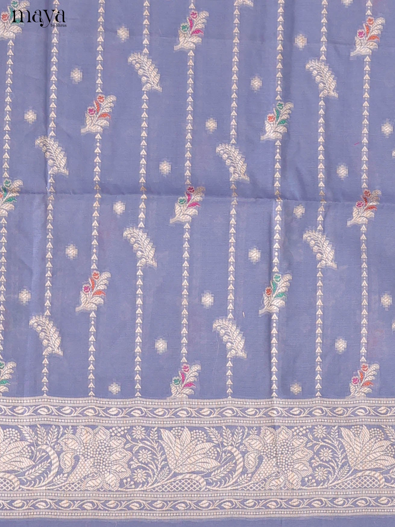 MDJ25113-Semi Tussar Salwar Unstitch