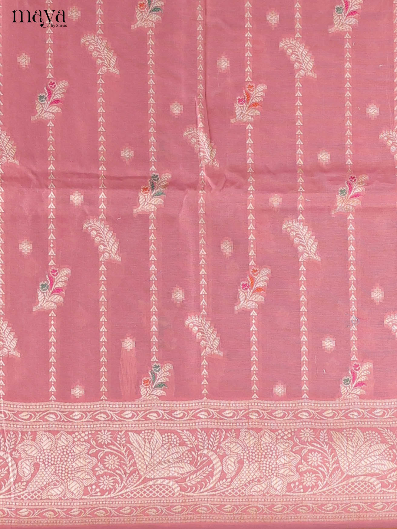 MDJ25114-Semi Tussar Salwar Unstitch