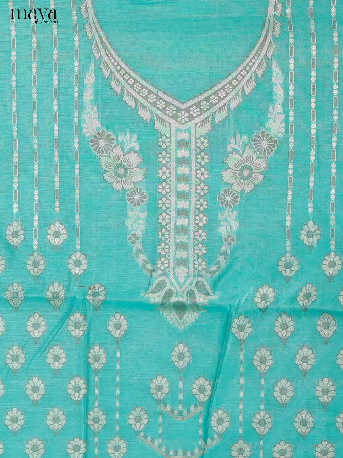 MDJ25126-Semi Tussar Salwar Unstitch