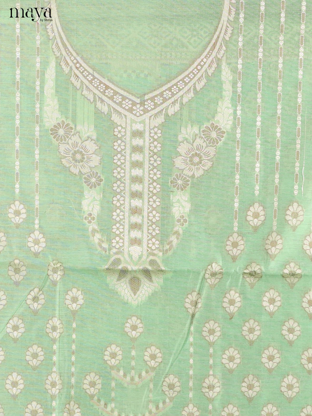 MDJ25130-Semi Tussar Salwar Unstitch