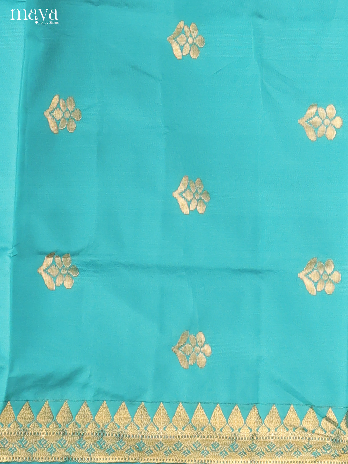 MDK19130-semi softsilk salwar Unstitch