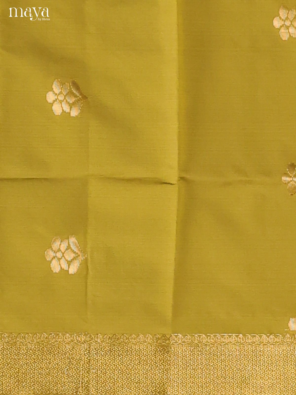 Mehandi Green & Maroon-semi softsilk salwar Unstitch