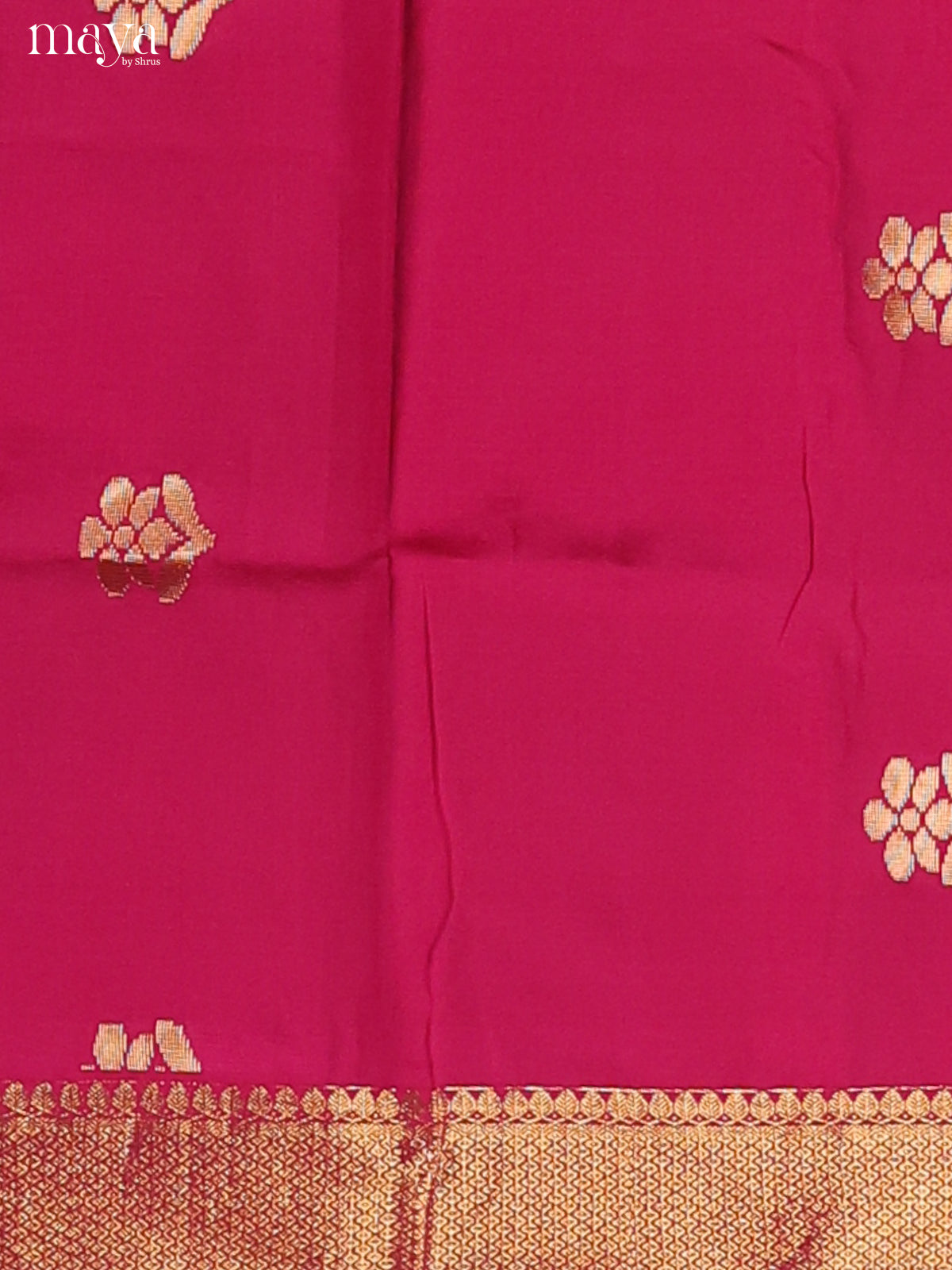 Red & Green-semi softsilk salwar Unstitch