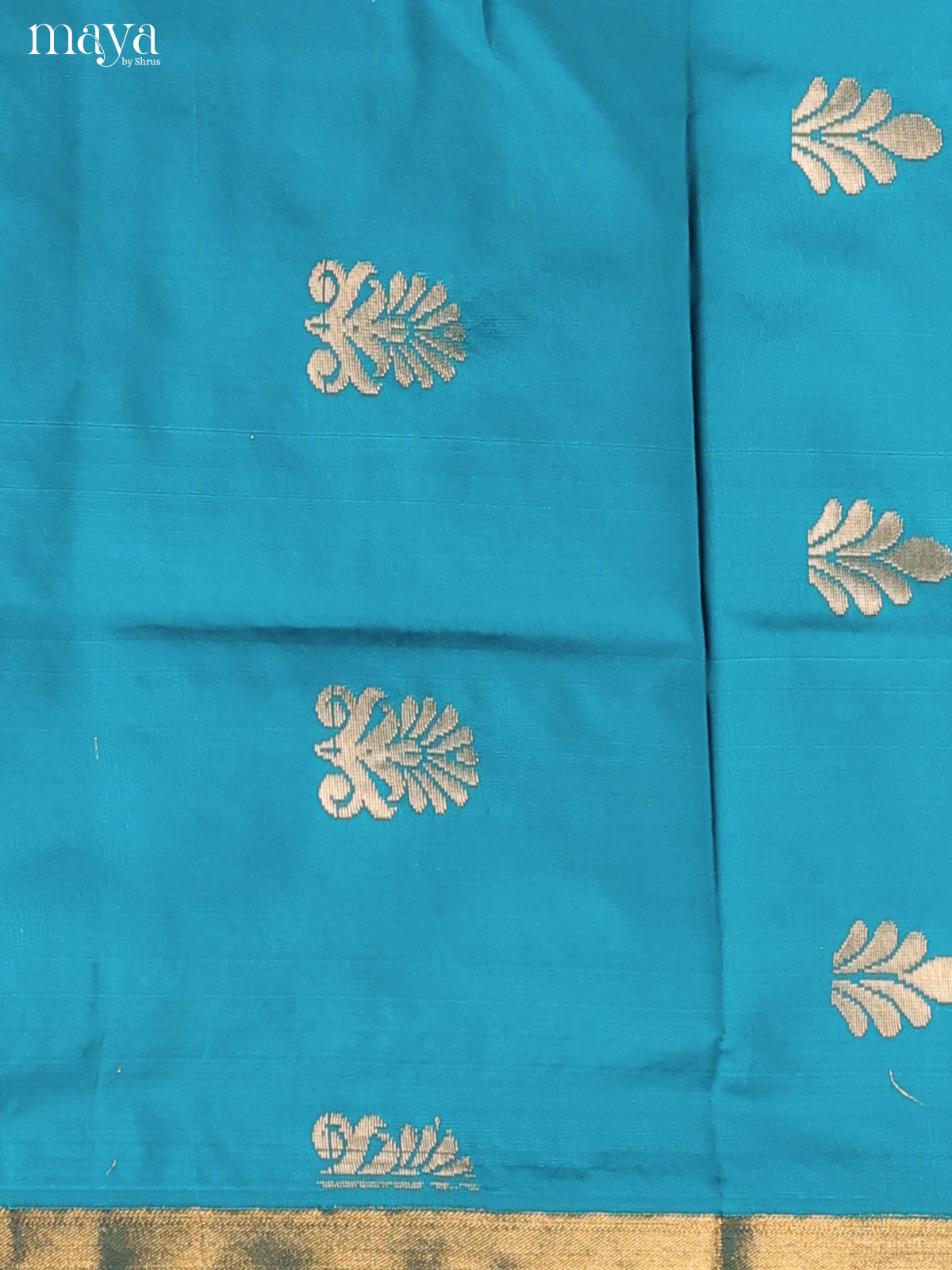 MDK19150-semi softsilk salwar Unstitch