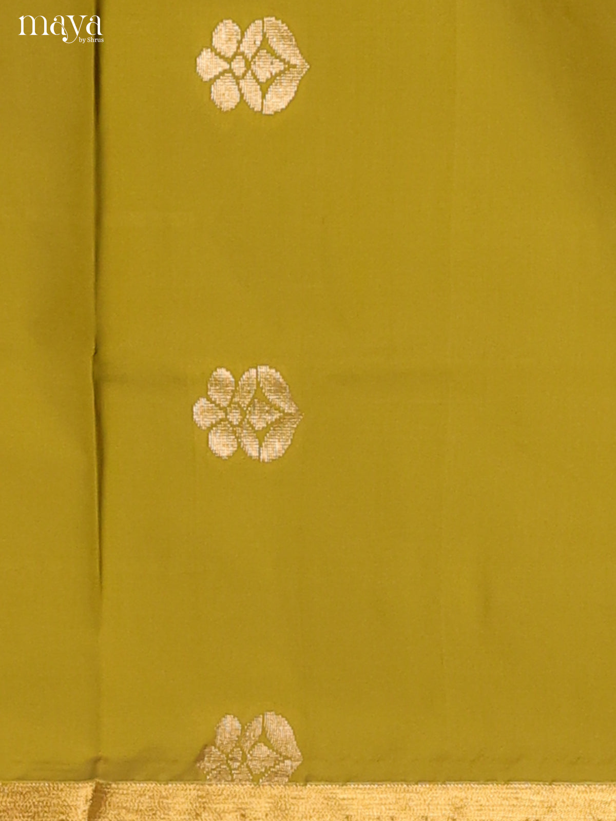 Mehandi & Light Green-semi softsilk salwar Unstitch