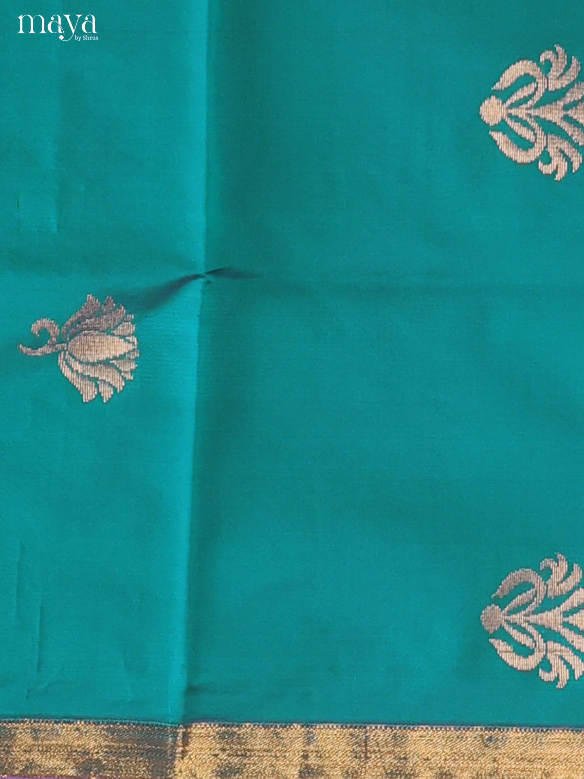 Green & Red-semi softsilk salwar Unstitch