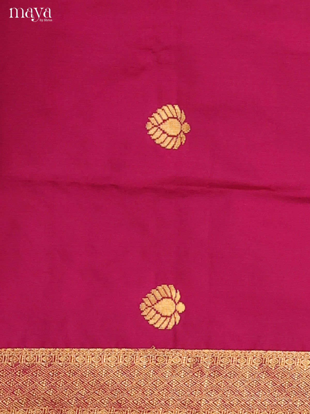 Red & Green-semi softsilk salwar Unstitch