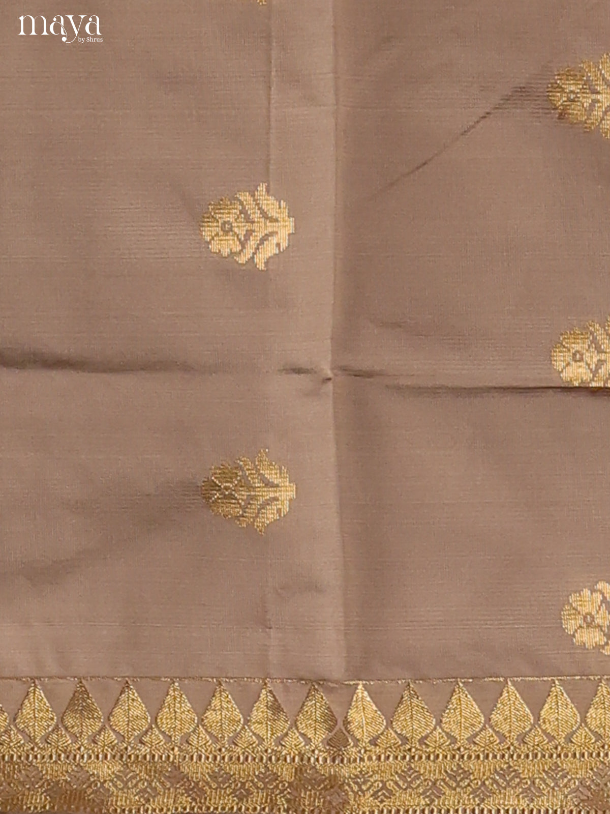 Grey & Green-semi softsilk salwar Unstitch