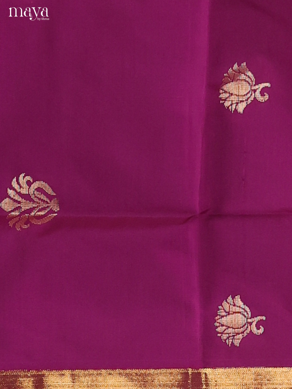 Purple & Brown-semi softsilk salwar Unstitch
