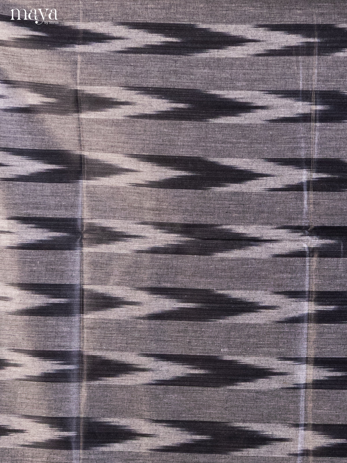 Grey & Black- Ikkat Salwar Unstitch