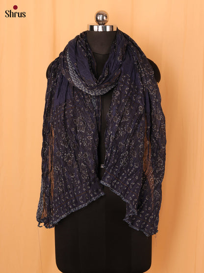 Brown Ajrakh Cotton Mix Dupatta