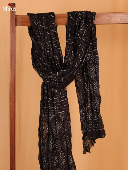 Blue Bandhani Cotton Dupatta - Shop on Shrus.com