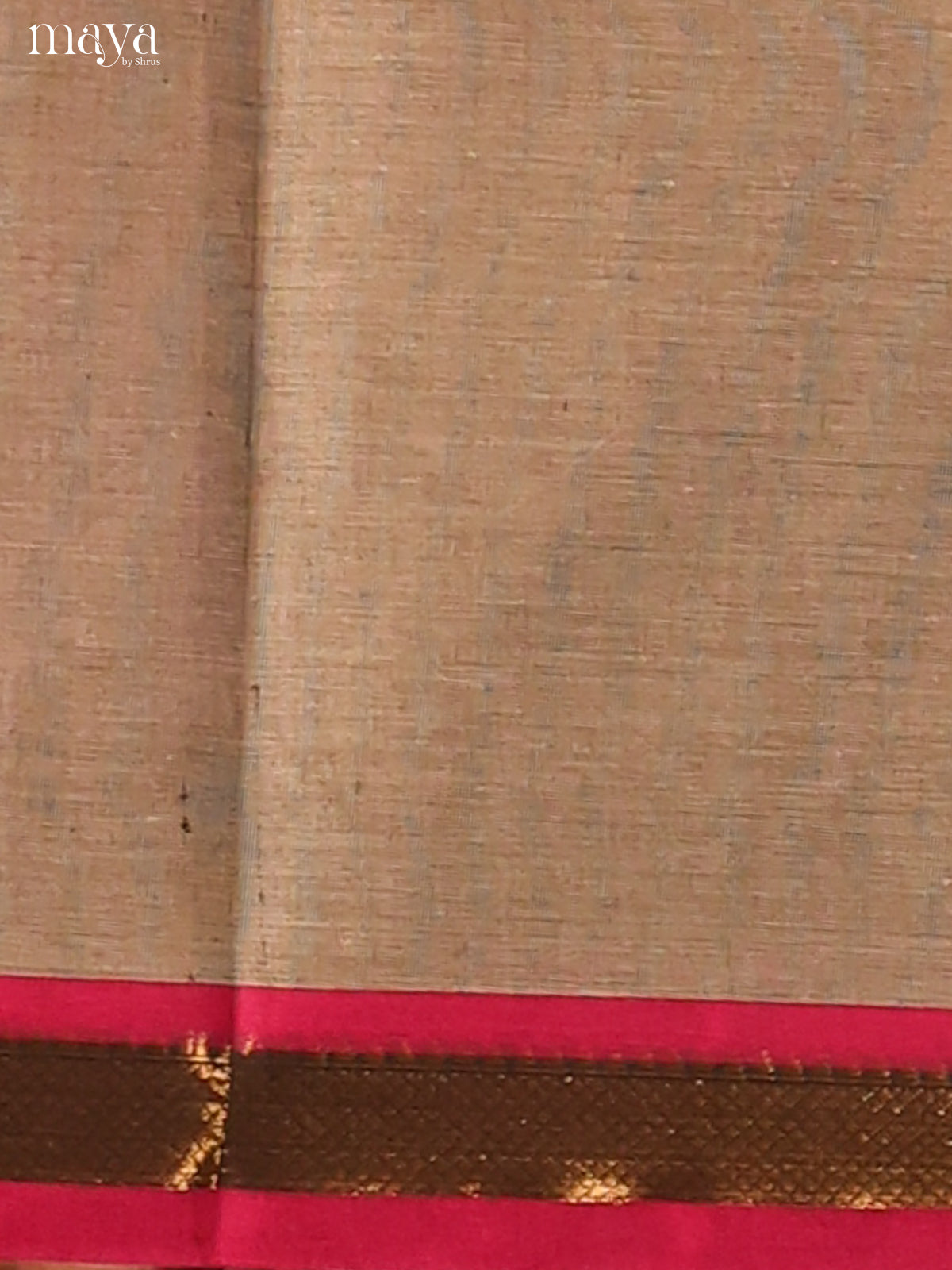 Grey & Pink Chettinad Cotton Dupatta