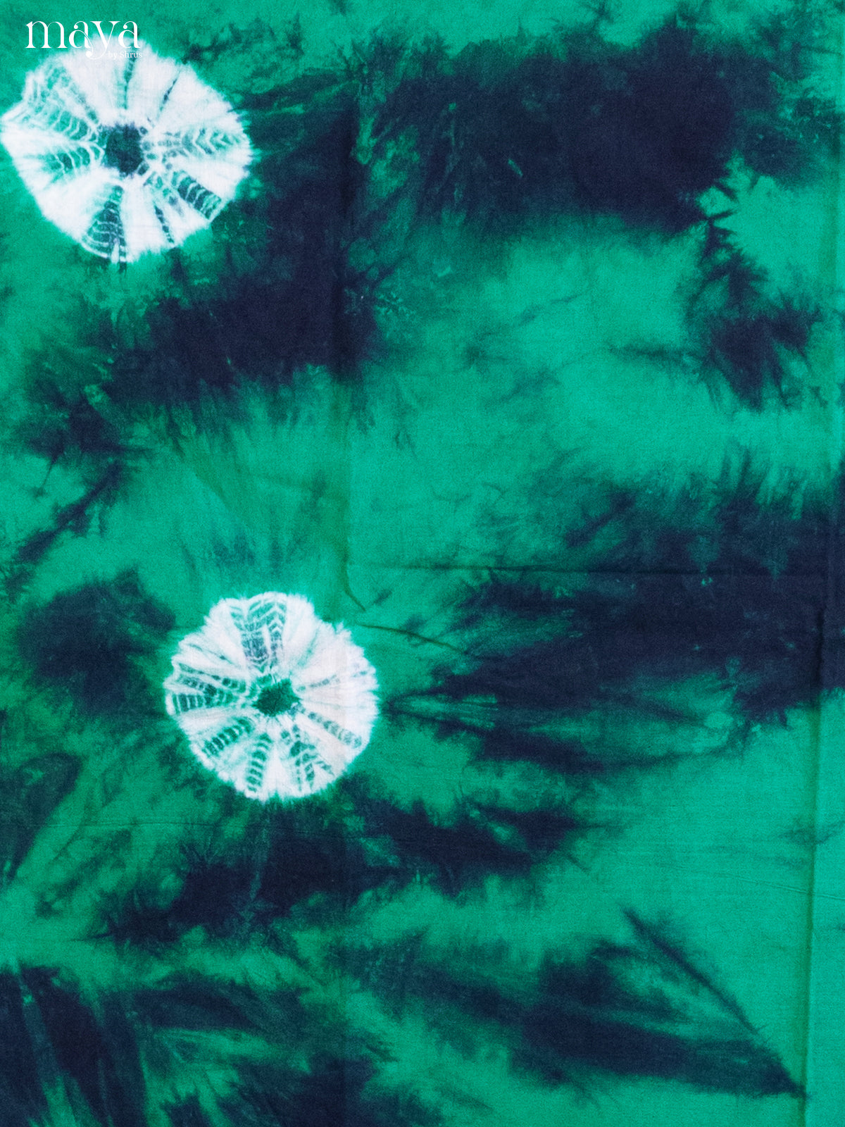 Green & Blue - Shibori Salwar