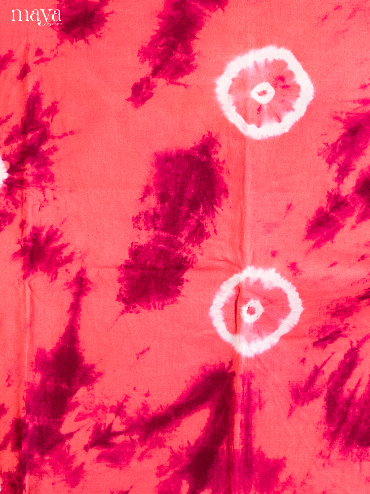 Pink & Maroon - Shibori Salwar