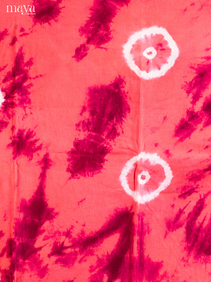 Pink & Maroon - Shibori Salwar
