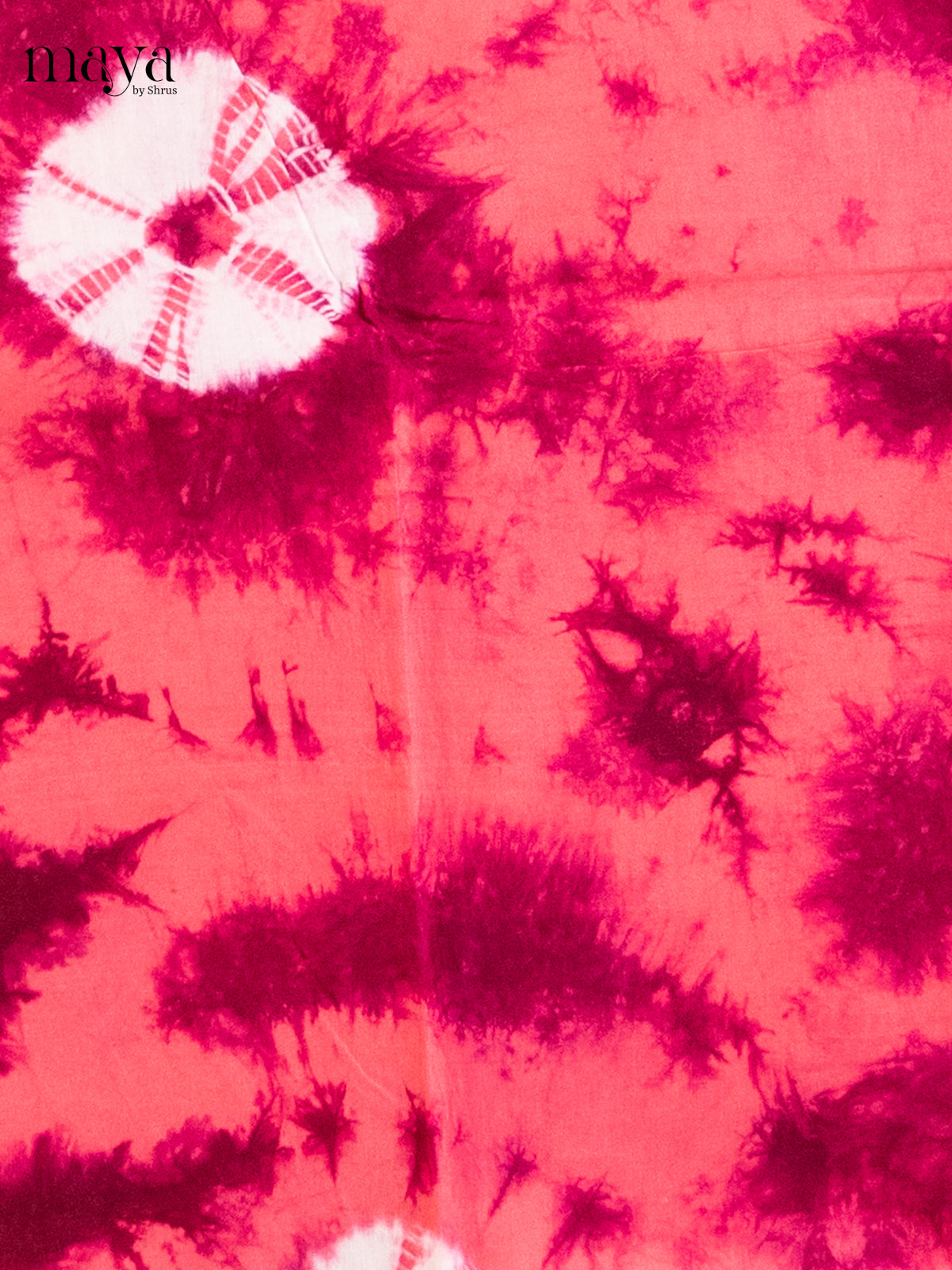 Pink & Maroon - Shibori Salwar