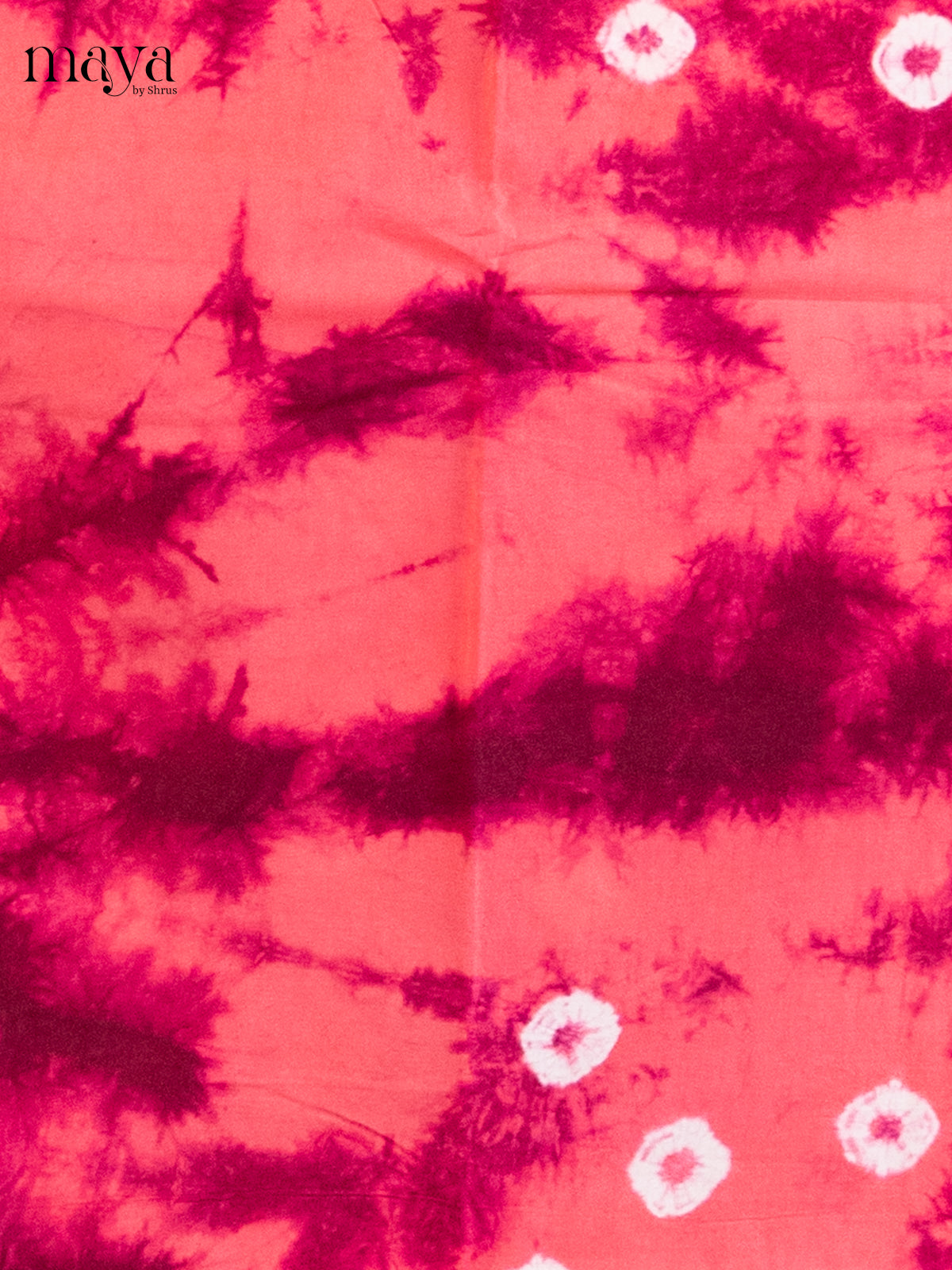 Pink & Maroon - Shibori Salwar