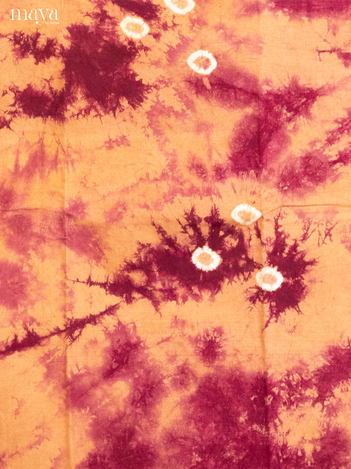Lite Orange & Maroon- Shibori Salwar