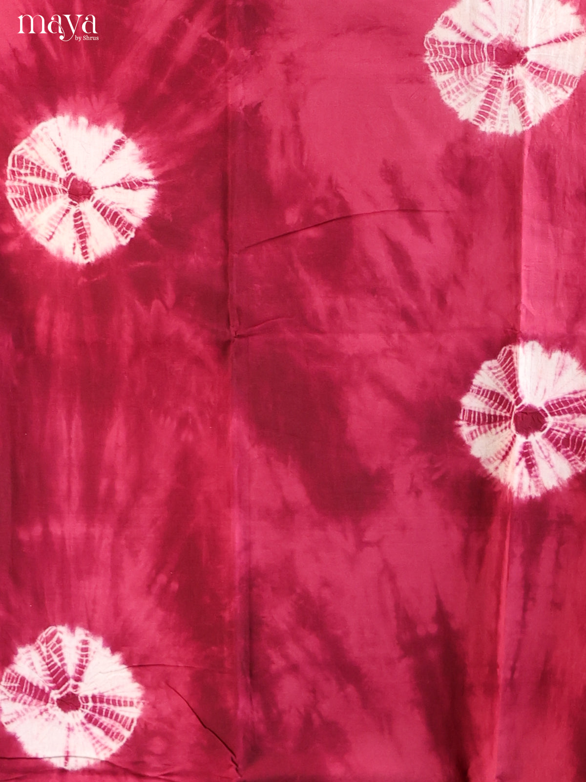 Pink & Maroon - Shibori Salwar