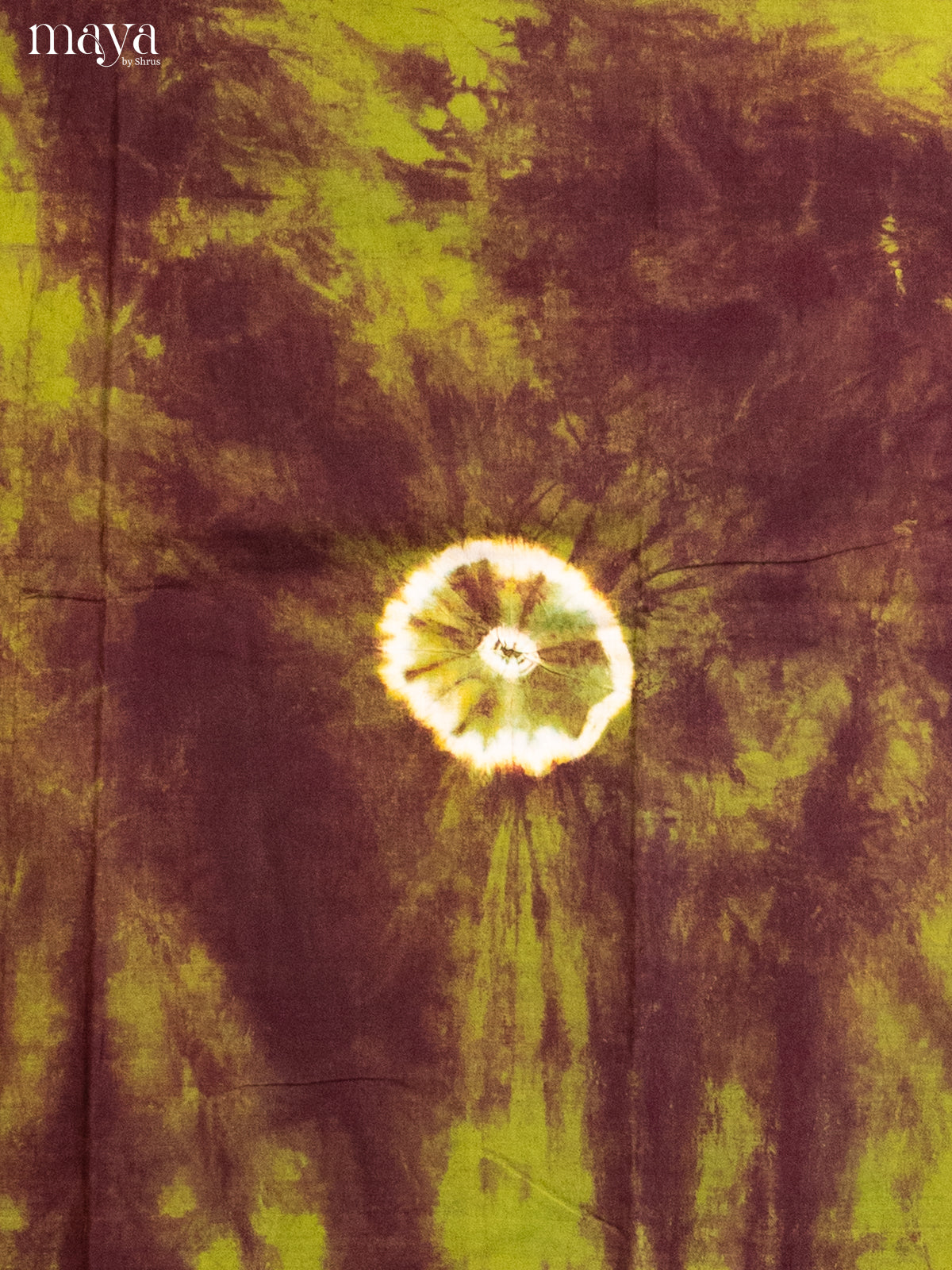 Green & Brown- Shibori Salwar