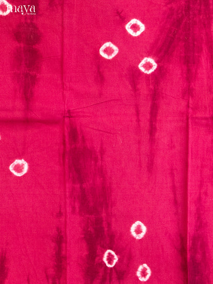 Pink & Maroon- Shibori Salwar