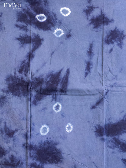Lite & Dark Blue- Shibori Salwar