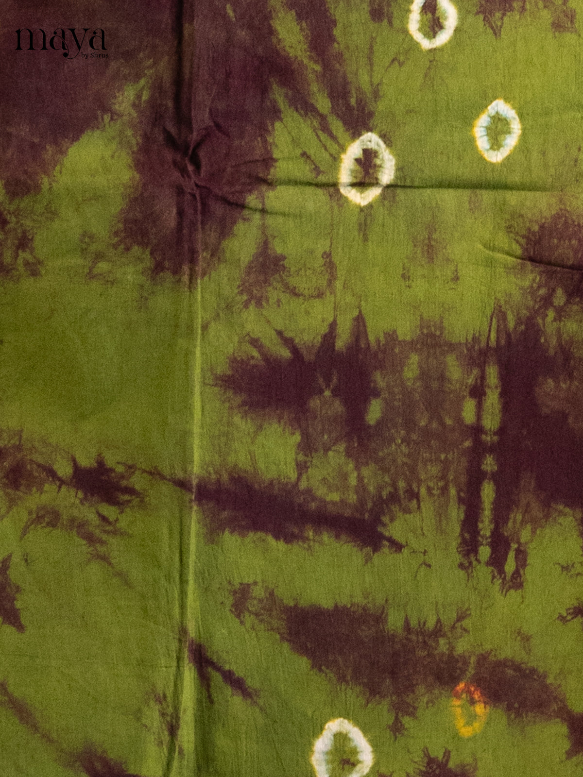 Green & Maroon - Shibori Salwar