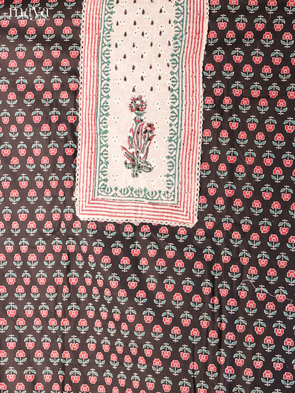 Black & Cream - Cotton salwar