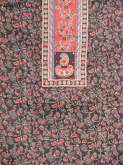 Black & Red- Cotton salwar