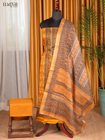 Mustard - Cotton salwar